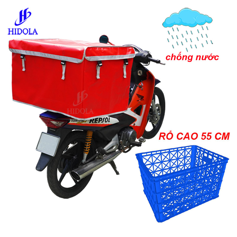 ÁO TRÙM CHE MƯA RỔ GIAO HÀNG 220L C57KMK - Ảnh 4